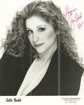 Musician Julie Budd Signed Photo